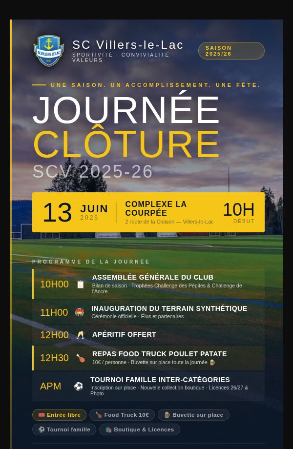 Journée de clôture